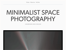 Tablet Screenshot of minimalistspace.tumblr.com