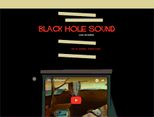 Tablet Screenshot of blackholesound.tumblr.com
