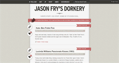 Desktop Screenshot of jasonfry.tumblr.com