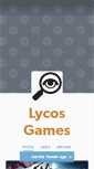 Mobile Screenshot of lycosgames.tumblr.com