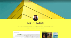 Desktop Screenshot of bikinifetish.tumblr.com