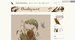 Desktop Screenshot of busbyart.tumblr.com