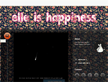 Tablet Screenshot of ellehappygirl.tumblr.com