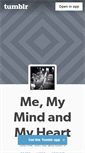 Mobile Screenshot of memymindandmyheart.tumblr.com