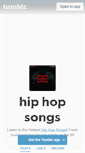 Mobile Screenshot of hiphopsongs365.tumblr.com