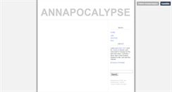 Desktop Screenshot of annapocalypse.tumblr.com
