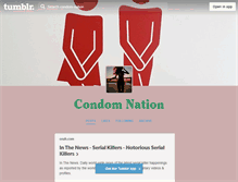 Tablet Screenshot of condom-nation.tumblr.com