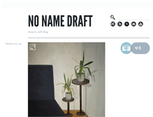 Tablet Screenshot of nonamedraft.tumblr.com