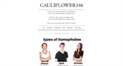 Desktop Screenshot of cauliflower346.tumblr.com