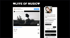 Desktop Screenshot of lyfeofmusic.tumblr.com
