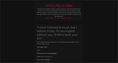 Desktop Screenshot of imissyoulettersxo.tumblr.com