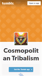 Mobile Screenshot of cosmotribe.tumblr.com