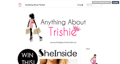 Desktop Screenshot of anythingabouttrishie.tumblr.com