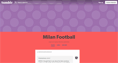 Desktop Screenshot of milan323.tumblr.com