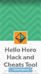 Mobile Screenshot of helloherohack.tumblr.com