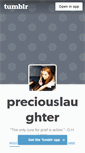 Mobile Screenshot of preciouslaughter.tumblr.com