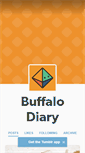 Mobile Screenshot of buffalodiary.tumblr.com