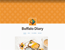 Tablet Screenshot of buffalodiary.tumblr.com