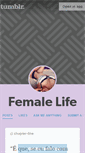 Mobile Screenshot of femalelife.tumblr.com