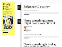 Tablet Screenshot of familyfeudcheater.tumblr.com