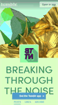 Mobile Screenshot of breakingthroughthenoise.tumblr.com