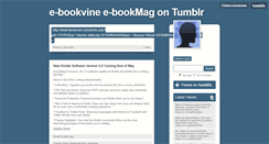 Desktop Screenshot of e-bookvine.tumblr.com