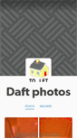 Mobile Screenshot of daftphotos.tumblr.com