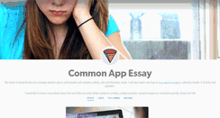 Desktop Screenshot of commonappessay.tumblr.com