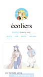 Mobile Screenshot of ecoliers.tumblr.com