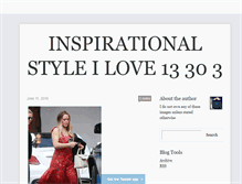 Tablet Screenshot of inspirationalstyle13.tumblr.com