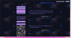 Desktop Screenshot of maiihdeardiary.tumblr.com