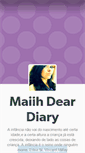 Mobile Screenshot of maiihdeardiary.tumblr.com