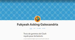 Desktop Screenshot of fukyeahaskingalexandria.tumblr.com