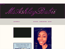 Tablet Screenshot of msashleybabii.tumblr.com