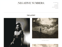 Tablet Screenshot of negative-numbers.tumblr.com