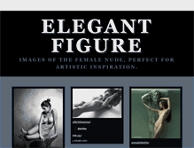 Tablet Screenshot of elegantfigure.tumblr.com