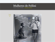 Tablet Screenshot of mulheresdefellini.tumblr.com