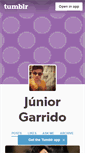 Mobile Screenshot of juniorgarrido.tumblr.com
