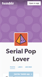 Mobile Screenshot of popserial.tumblr.com