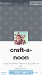 Mobile Screenshot of craft-a-noon.tumblr.com