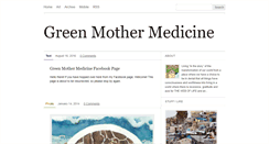 Desktop Screenshot of greenmothermedicine.tumblr.com