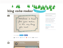 Tablet Screenshot of kingcakeradar.tumblr.com