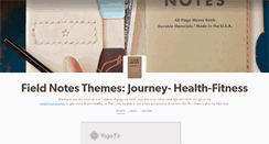 Desktop Screenshot of fieldnotestheme.tumblr.com