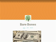 Tablet Screenshot of barebonesdetroit.tumblr.com