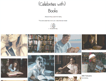 Tablet Screenshot of celebritieswithbooks.tumblr.com