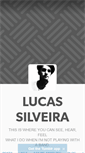 Mobile Screenshot of lucassilveiramusic.tumblr.com