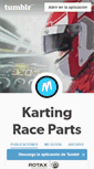 Mobile Screenshot of kartingraceparts.tumblr.com