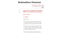 Desktop Screenshot of bottomlessdemons.tumblr.com