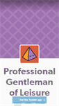 Mobile Screenshot of professionalgentlemanofleisure.tumblr.com