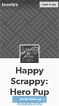 Mobile Screenshot of happyscrappy.tumblr.com